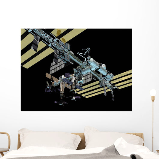 Computer Generated International Space Wall Decal Design 10