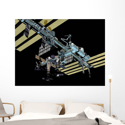 Computer Generated International Space Wall Decal Design 10