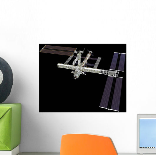 Computer Generated International Space Wall Decal Design 11