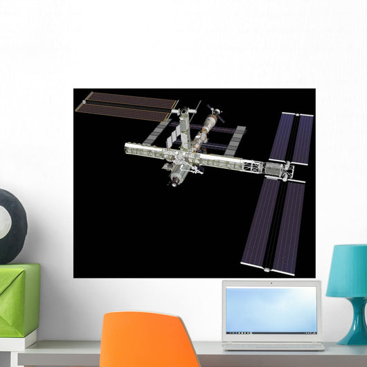 Computer Generated International Space Wall Decal Design 11