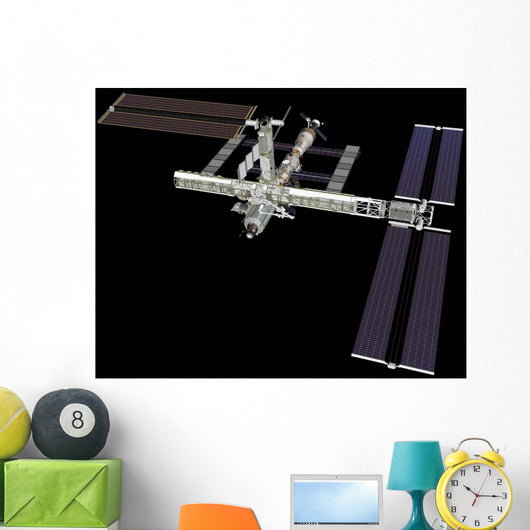 Computer Generated International Space Wall Decal Design 11