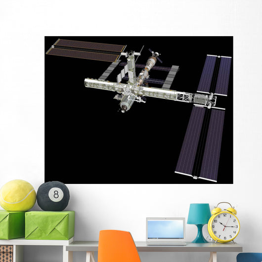 Computer Generated International Space Wall Decal Design 11