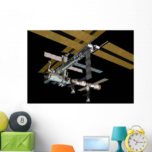 Computer Generated International Space Wall Decal Design 12