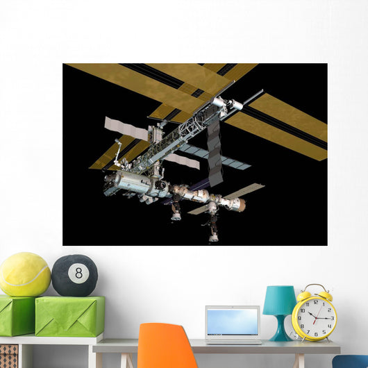Computer Generated International Space Wall Decal Design 12