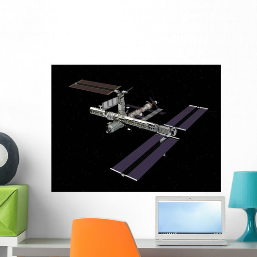 Computer Generated International Space Wall Decal Design 13