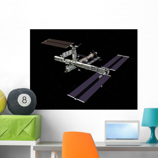 Computer Generated International Space Wall Decal Design 13