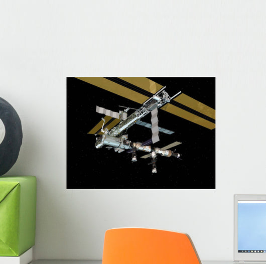 Computer Generated International Space Wall Decal Design 14