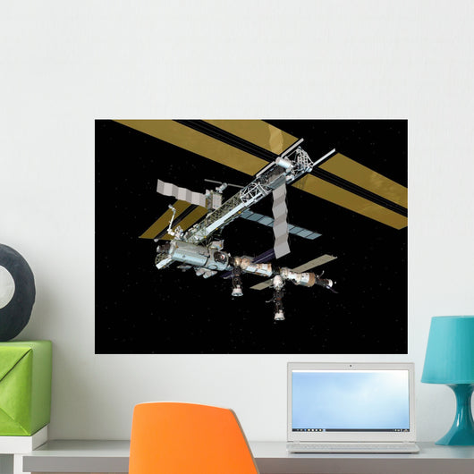 Computer Generated International Space Wall Decal Design 14