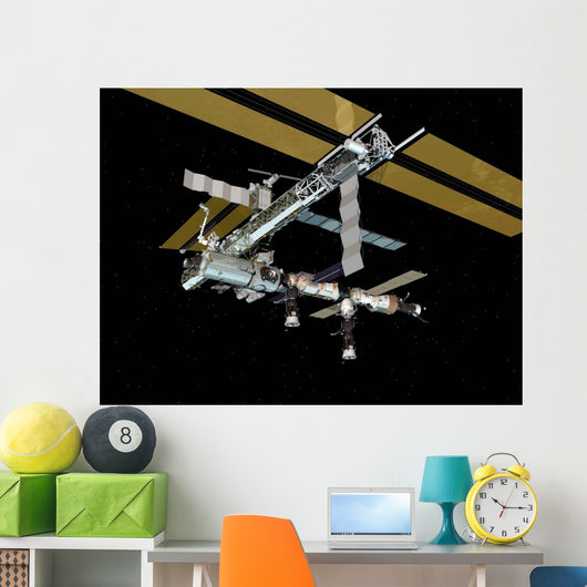 Computer Generated International Space Wall Decal Design 14
