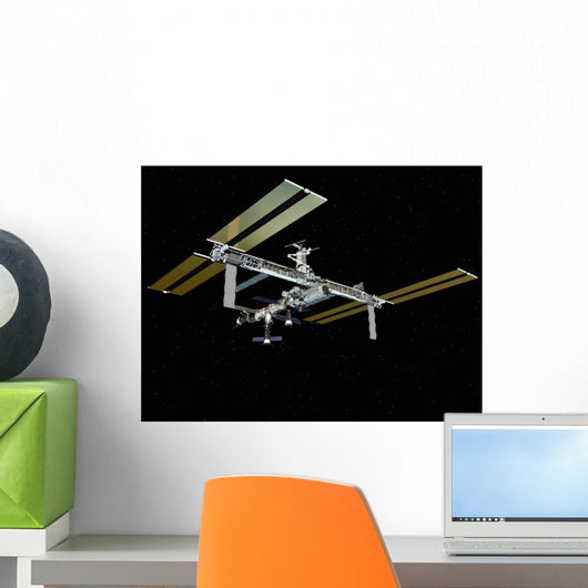 Computer Generated International Space Wall Decal Design 15