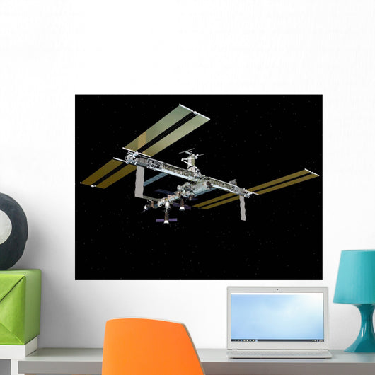 Computer Generated International Space Wall Decal Design 15