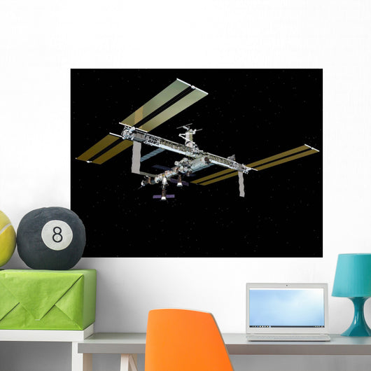 Computer Generated International Space Wall Decal Design 15