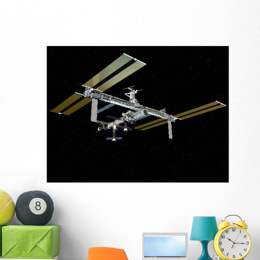 Computer Generated International Space Wall Decal Design 15