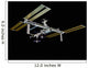Computer Generated International Space Wall Decal Design 15