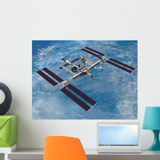 Computer Generated International Space Wall Decal Design 16
