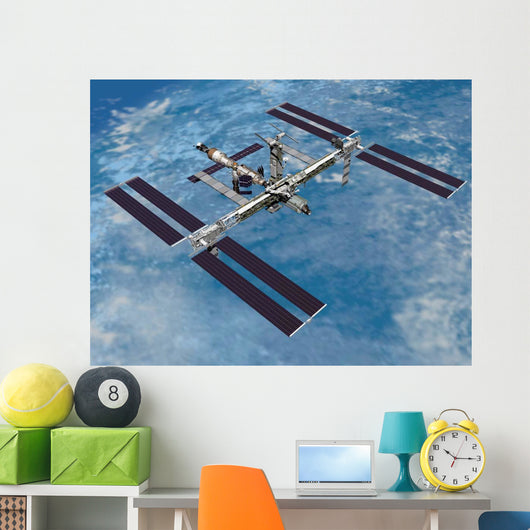 Computer Generated International Space Wall Decal Design 16