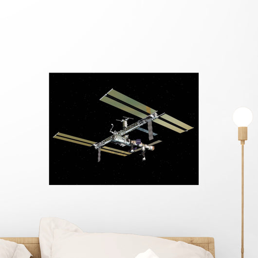 Computer Generated International Space Wall Decal Design 17