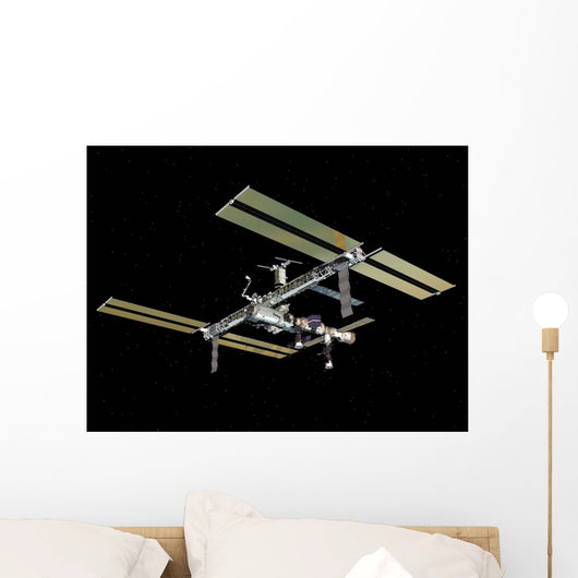 Computer Generated International Space Wall Decal Design 17