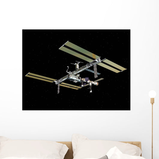 Computer Generated International Space Wall Decal Design 17