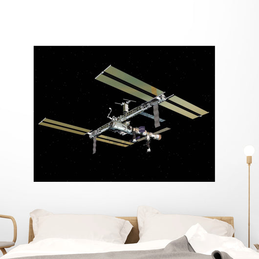 Computer Generated International Space Wall Decal Design 17