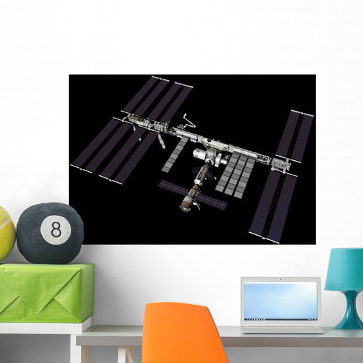 Computer Generated International Space Wall Decal Design 18