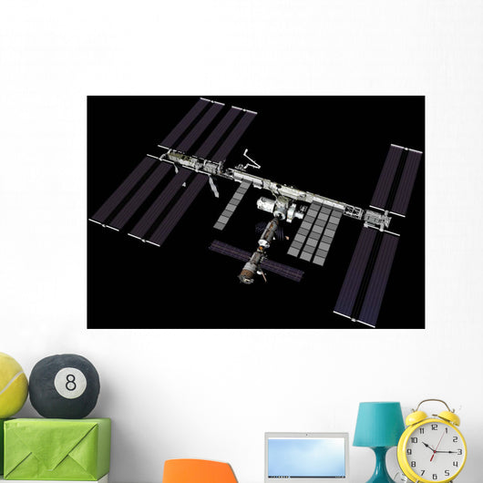 Computer Generated International Space Wall Decal Design 18
