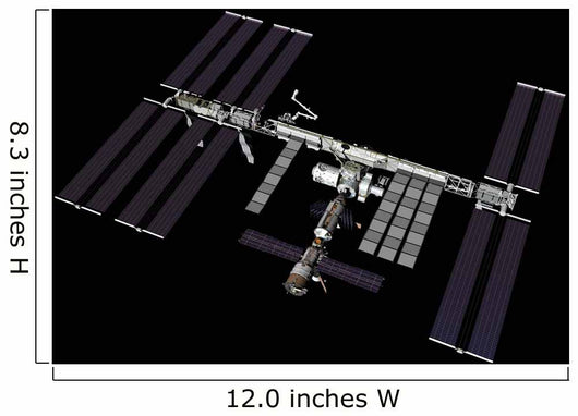 Computer Generated International Space Wall Decal Design 18