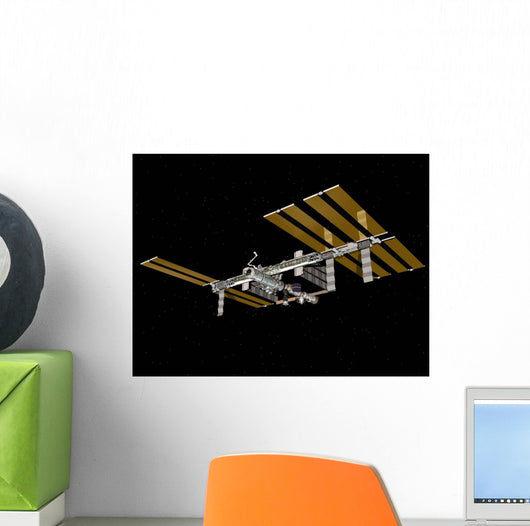Computer Generated International Space Wall Decal Design 19