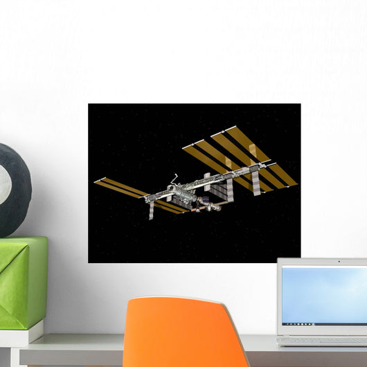 Computer Generated International Space Wall Decal Design 19