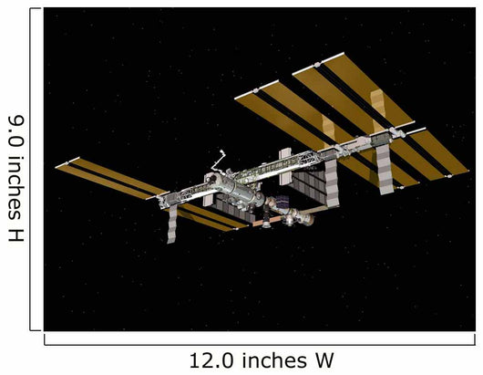 Computer Generated International Space Wall Decal Design 19
