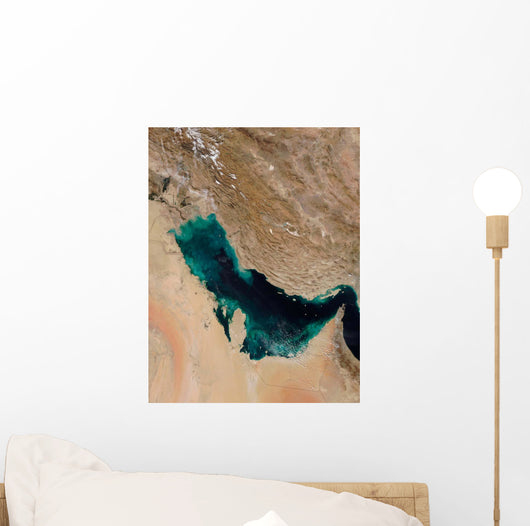 Satellite Persian Gulf Wall Decal