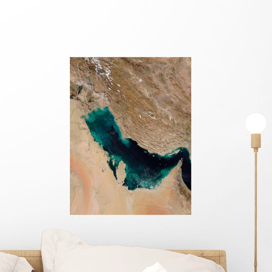 Satellite Persian Gulf Wall Decal