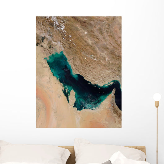 Satellite Persian Gulf Wall Decal