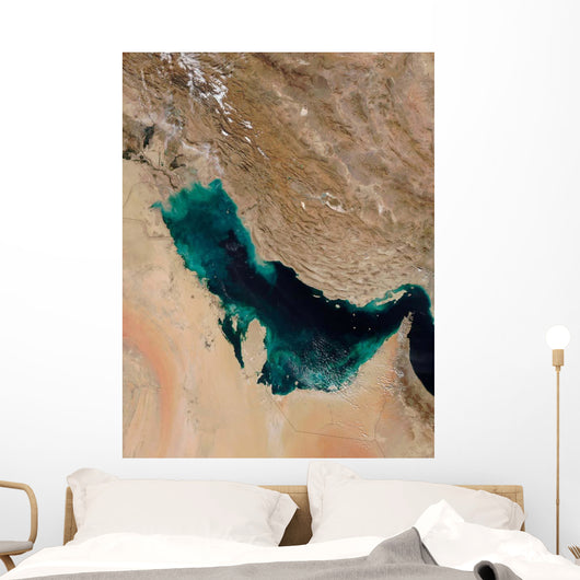 Satellite Persian Gulf Wall Decal