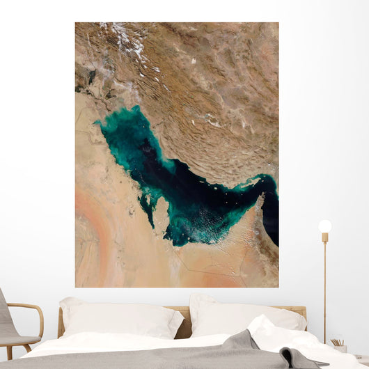 Satellite Persian Gulf Wall Decal