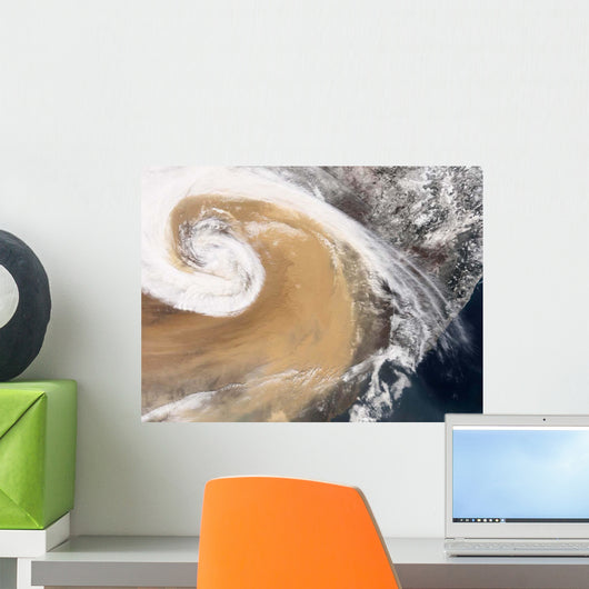 Asian Dust Storm Crosses Wall Decal