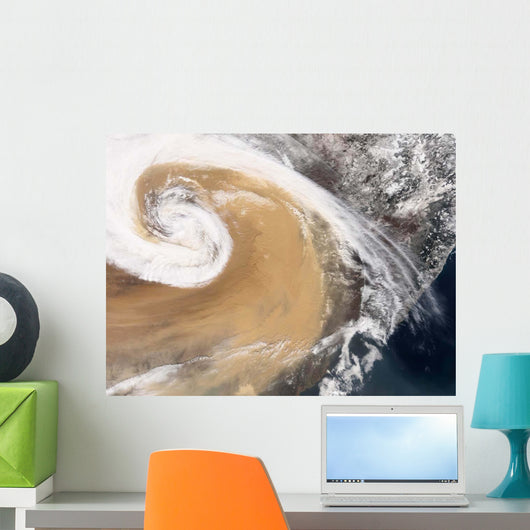 Asian Dust Storm Crosses Wall Decal