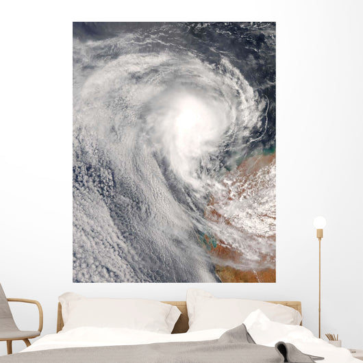 Tropical Cyclone Melanie off Wall Decal