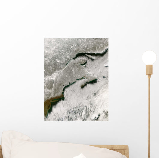 Snow and Cloud Streets Wall Decal