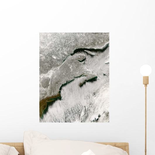Snow and Cloud Streets Wall Decal