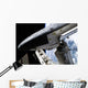 Space Shuttle Discovery Docked Wall Decal Design 1