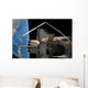 Soyuz Vehicle and Space Wall Decal