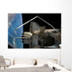Soyuz Vehicle and Space Wall Decal