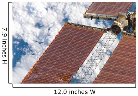 Repaired Solar Array International Wall Decal Design 2