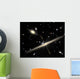 Two Types Spiral Galaxies Wall Decal