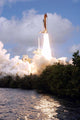 Space Shuttle Discovery Launch Wall Decal Design 1