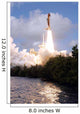 Space Shuttle Discovery Launch Wall Decal Design 1