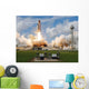 Space Shuttle Discovery Launch Wall Decal Design 2