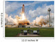 Space Shuttle Discovery Launch Wall Decal Design 2