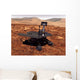 Artists Rendition Mars Rover Wall Decal Design 2
